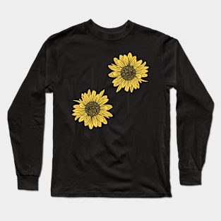 SUNFLOWERS Long Sleeve T-Shirt